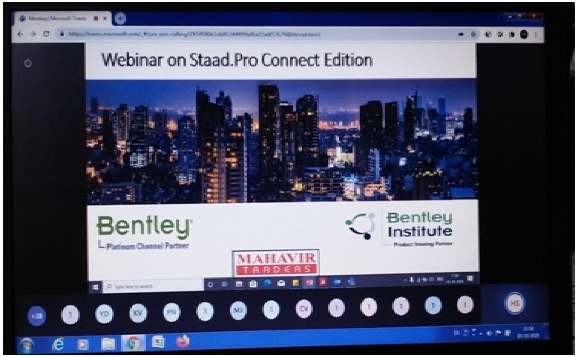 WEBINAR on STAAD PRO 